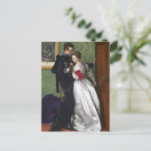 John Everett Millais - De zwarte Brunswicker Briefkaart (Staand voorkant)