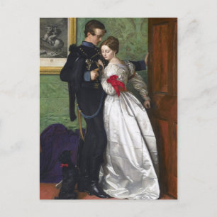 John Everett Millais - De zwarte Brunswicker Briefkaart