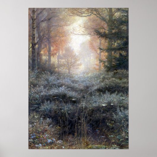 John Everett Millais Dew-Drenched Furze Poster (Voorkant)