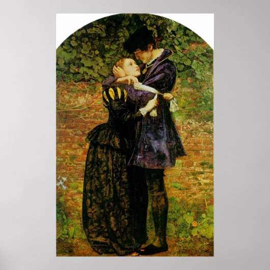 John Everett Millais Isabella Huguenot Poster (Voorkant)