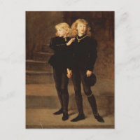 John Everett Millais - Les Deux Princes Carte Post