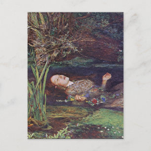 John Everett Millais Ophelia Briefkaart
