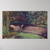 John Everett Millais Ophelia Poster (Voorkant)