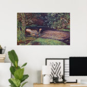 John Everett Millais Ophelia Poster (Thuiskantoor)