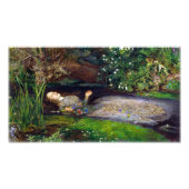 John Everett Millais Ophelia Poster (Voorkant)