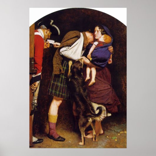 John Everett Millais Orde van Vrijgave Poster (Voorkant)