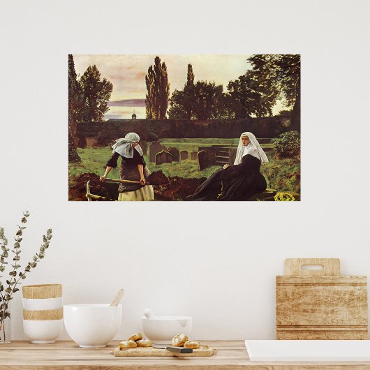 John Everett Millais The Vale of Rest Poster (Keuken)