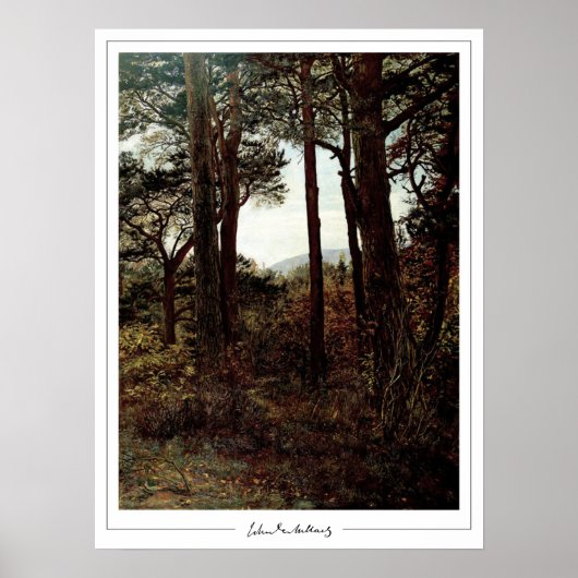 John Everett Millais Zedign affiche d'art #286 (Devant)