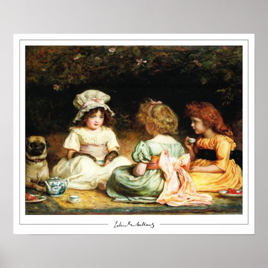 John Everett Millais Zedign Art Poster #124 (Voorkant)