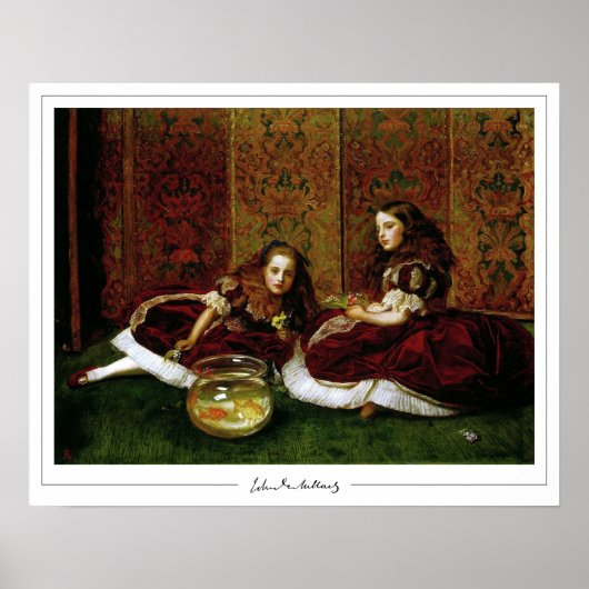 John Everett Millais Zedign Art Poster #237 (Voorkant)