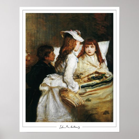 John Everett Millais Zedign Art Poster #31 (Devant)