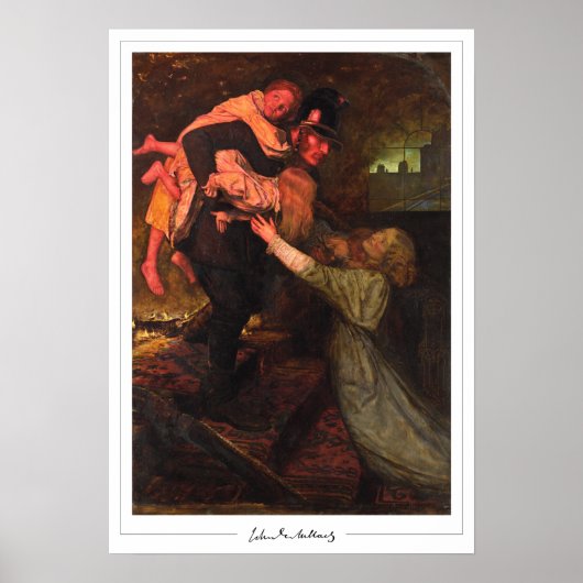 John Everett Millais Zedign Art Poster #7 (Voorkant)