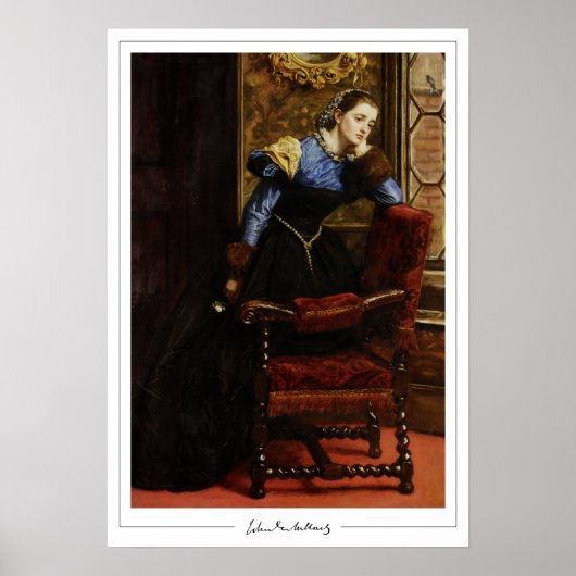 John Everett Millais Zedign Art Poster #98 (Voorkant)