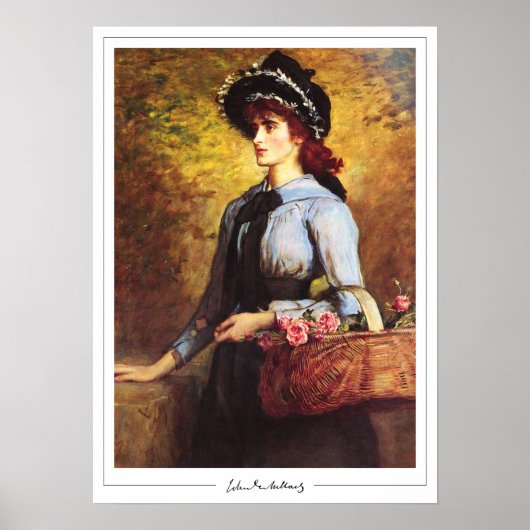 John Everett Millais Zedign Poster d'art #108 (Devant)