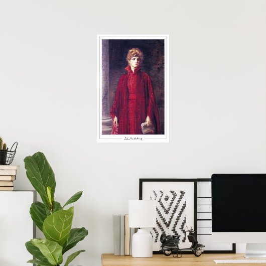 John Everett Millais Zedign Poster d'art #149 (Bureau à domicile)
