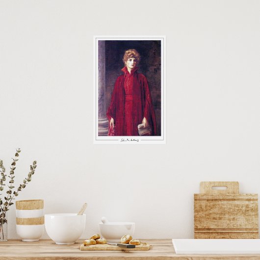 John Everett Millais Zedign Poster d'art #149 (Cuisine)