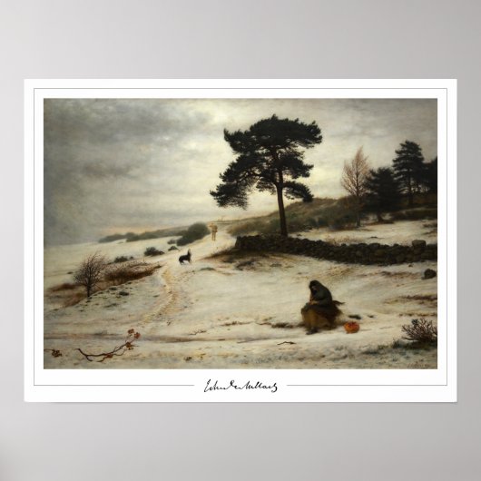 John Everett Millais Zedign Poster d'art #17 (Devant)