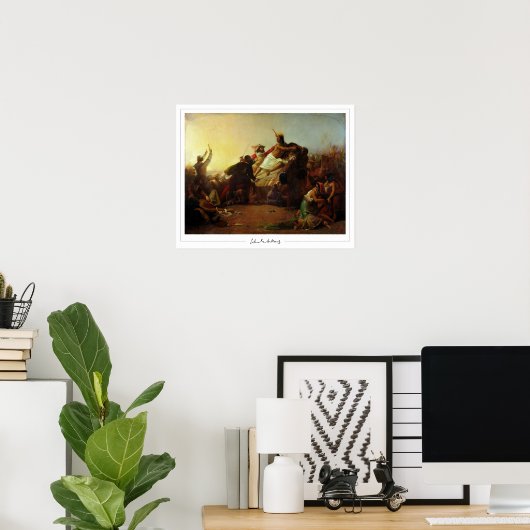 John Everett Millais Zedign Poster d'art #6 (Bureau à domicile)