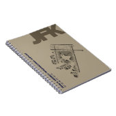 John F. Kennedy Airport (JFK) Diagram-notebook Notitieboek (Rechterzijde)