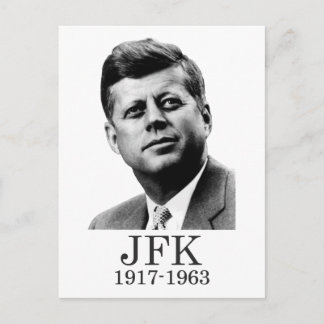 John F. Kennedy Briefkaart