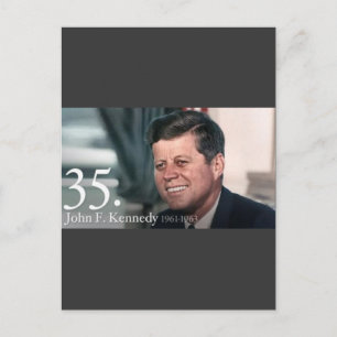 John F. Kennedy Briefkaart