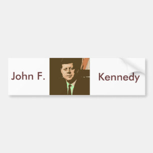 John F Kennedy Bumpersticker