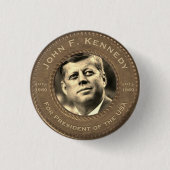 John F. Kennedy Campaign Button (Voorkant)
