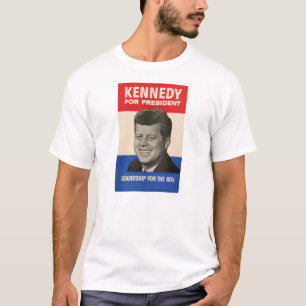 John F. Kennedy Campaign Poster T-shirt