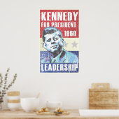 John F. Kennedy Historische president Poster (Keuken)