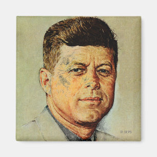 John F. Kennedy IN MEMORIAM Magneet