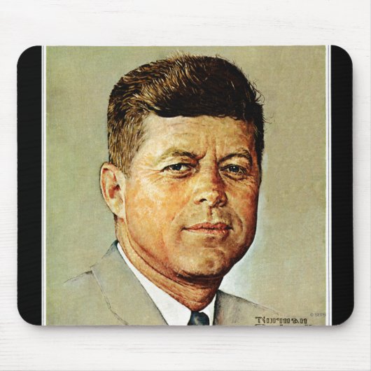 John F. Kennedy in MEMORIAM Muismat (Voorkant)