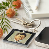 John F. Kennedy in MEMORIAM Sleutelhanger (Voorkant Rechts)