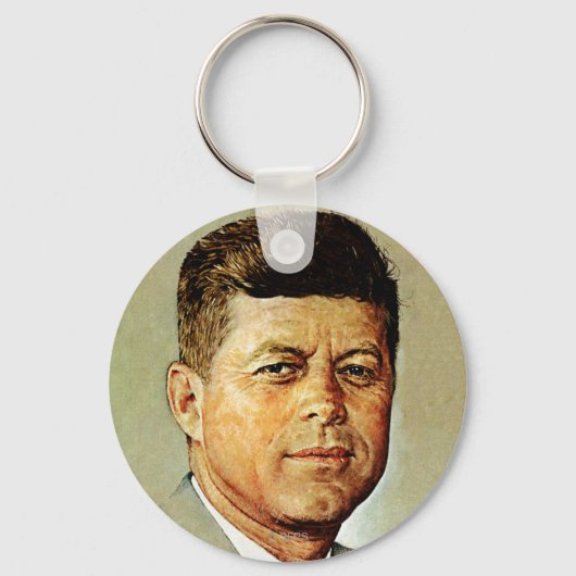 John F. Kennedy IN MEMORIAM Sleutelhanger (Voorkant)