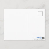 John F. Kennedy Inspirerend citaat "Doel" Briefkaart (Achterkant)