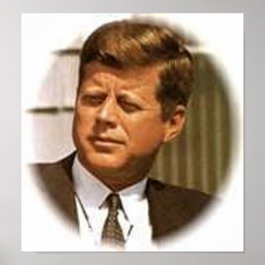 John F. Kennedy/JFK Poster (Voorkant)