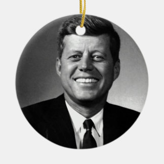 John F. Kennedy Keramisch Ornament