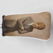 John F Kennedy Officieel portret Golfheadcover (Voorkant)