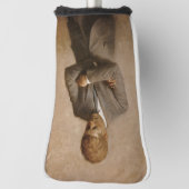 John F Kennedy Officieel portret Golfheadcover (Draai 90)