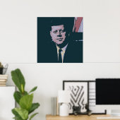 John F. Kennedy Poster (Thuiskantoor)