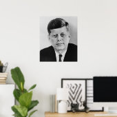 John F. Kennedy Poster (Thuiskantoor)