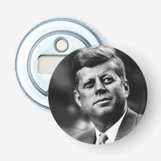 John F Kennedy President Button Flesopener