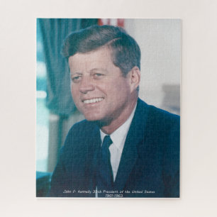 John F. Kennedy President van de Verenigde Staten Legpuzzel