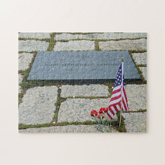 John F. Kennedy President van de Verenigde Staten Legpuzzel (Horizontaal)