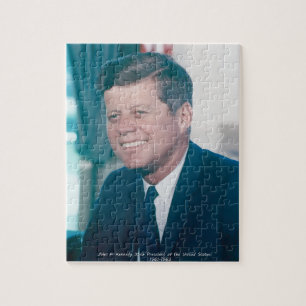 John F. Kennedy  President van de Verenigde Staten Legpuzzel