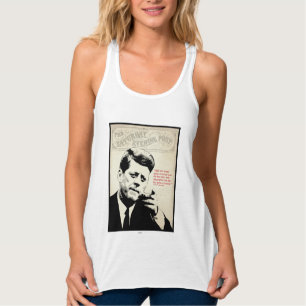 John F. Kennedy Quote Tanktop