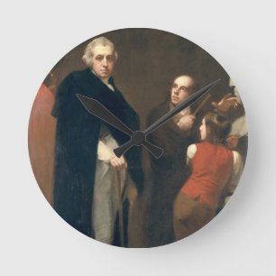 John Flaxman (1755-1826) modelleert zijn buste van Ronde Klok
