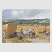 John Frederick Herring | The Harvest (1857) Tissuepapier (Voorkant)