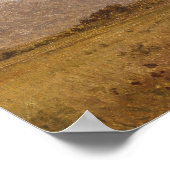 John Frederick Kensett - Snowy Range en Foothills Poster (Hoek)