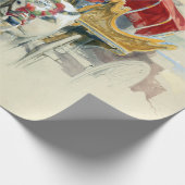 John Frederick Lewis Een Turks Araba Cadeaupapier (Hoek)