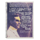 John G Lake notebook Notitieboek (Voorkant)